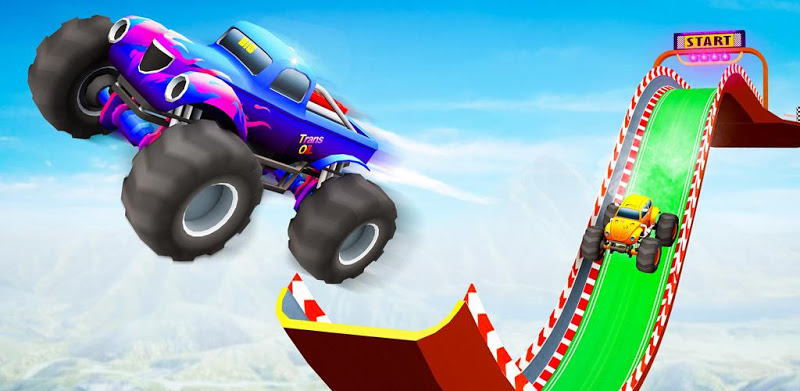 Monster Truck Mega Ramp Stunts racing game