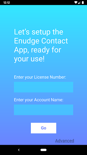 Enudge Contacts Screen 2