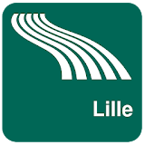 Lille Map offline icon