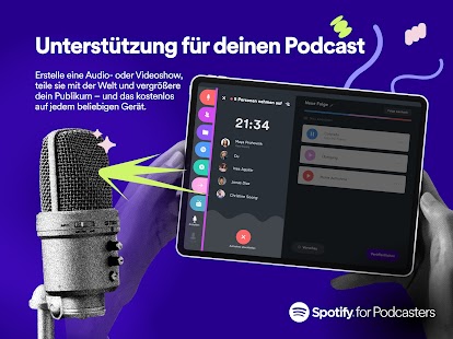 Spotify for Podcasters Capture d'écran