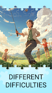 Anime manga jigsaw puzzles