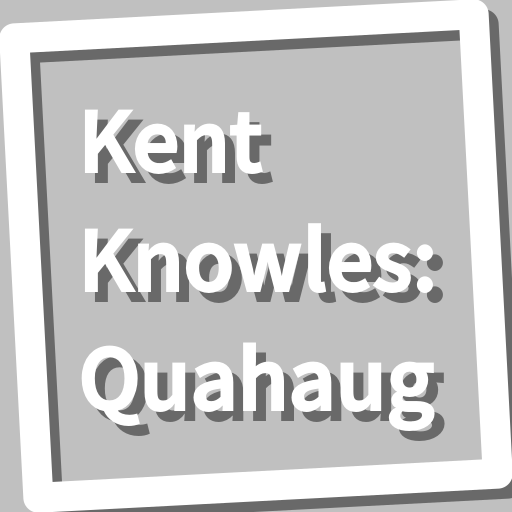 Book, Kent Knowles: Quahaug logo