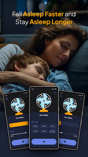 Android application Bedtime Fan Noise screenshort
