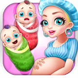 Newborn Twins Baby Care icon