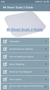 Mi Smart Scale 2 Guide
