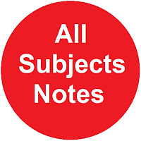Notes for all subjects