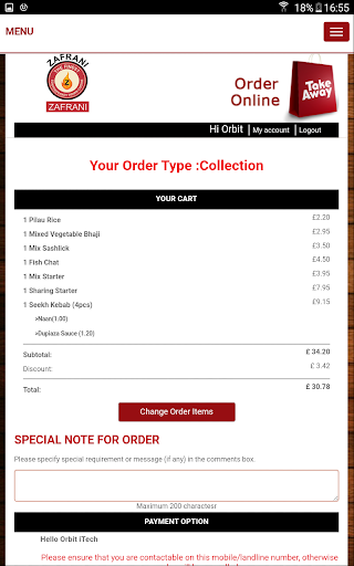 Zafrani Indian Cuisine