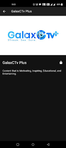 GalaxC Tv Plus Screen 2
