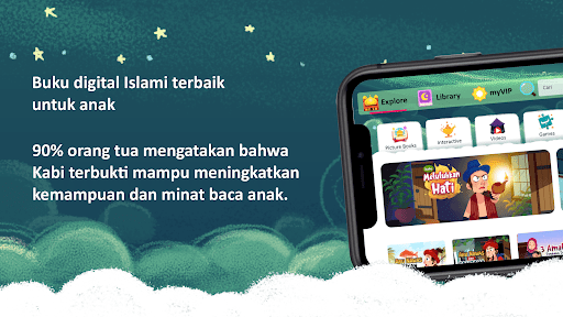 Screenshot of Kabi - Kisah Nabi & Buku Islam