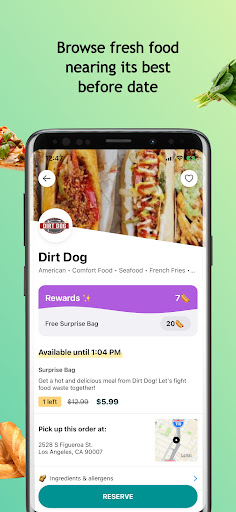 NextPlate Screen 2