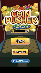 Coin Pusher Classic Medal Game Unknown