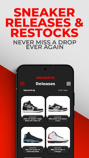 SNKRADDICTED – Sneaker App Screen 2