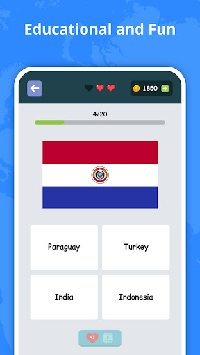 Flags of Countries: Quiz Game screenshot