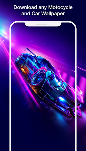 Android application HD Motorcycle Car wallpaper screenshort
