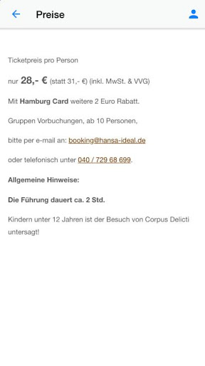 Corpus Delicti Tours Screenshot 4 - AppWisp.com