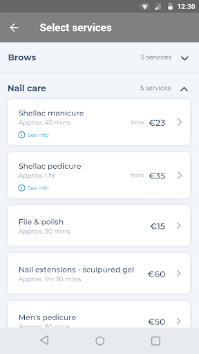 MONO hairdressing Screen 2