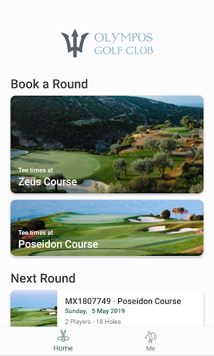 Android application golfscape screenshort
