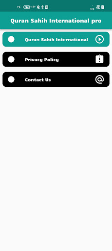 Android application Quran Sahih International pro screenshort