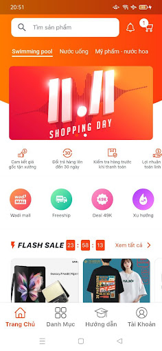 Android application Wadyn screenshort