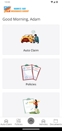 Hawks Bay Insurance Online Screen 2