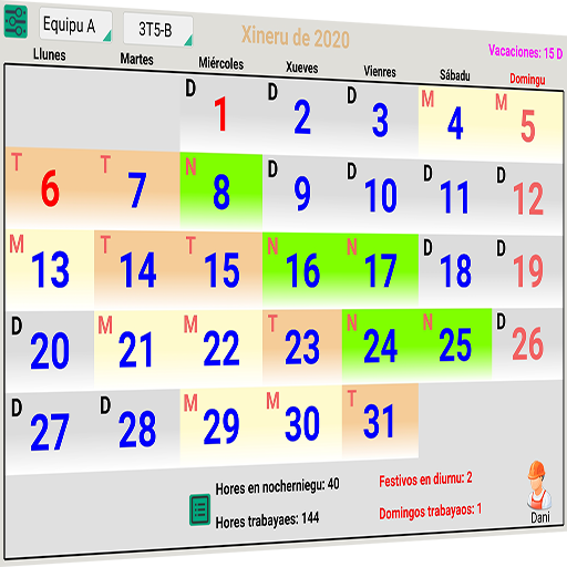 Calendariu Llaboral logo