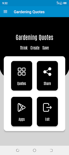 Android application Gardening Quotes App screenshort
