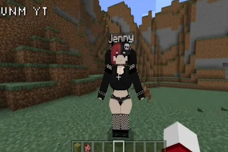 Jenny Girls Mod Skin MCPE