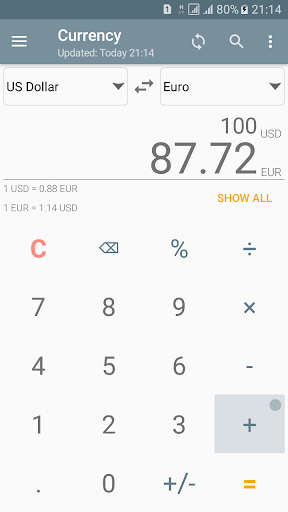 Unit Converter Screen 2