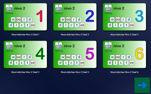 Android application Spelling Nederlands 6 screenshort