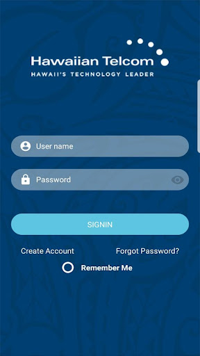 Android application HT My Account screenshort