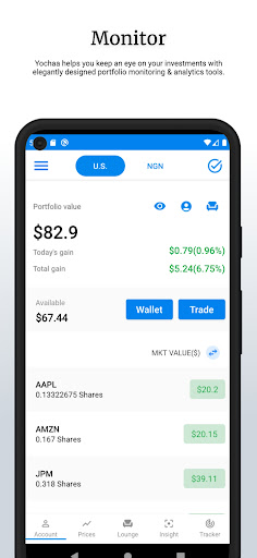 Yochaa - Invest & build wealth Screen 3