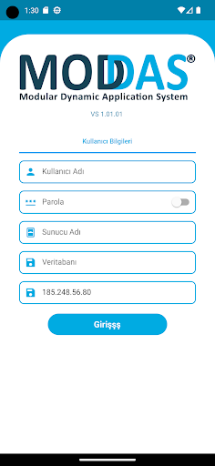 Android application DAS Fiyat Gör screenshort