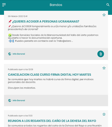 Tornavacas Informa Screen 3