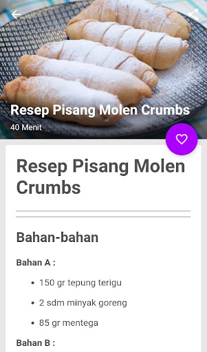 Resep Pisang Pilihan