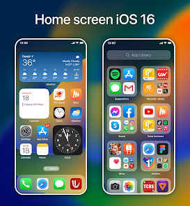 Captura 11 Launcher iOS17 - iLauncher android