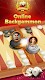 screenshot of Backgammon King Online