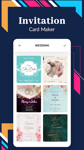 Invitation Card Creator & RSVP Screen 3