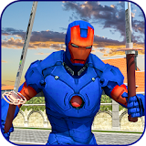 Iron Hero vs Incredible Monster Robot City Battle icon