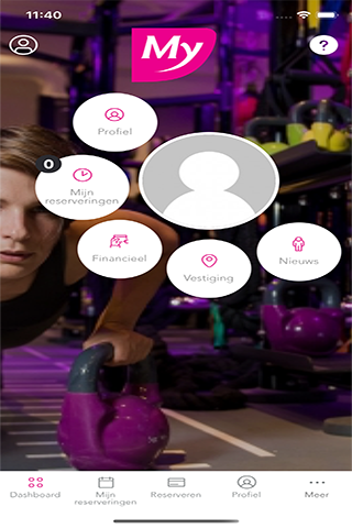 My HealthClub Screen 3
