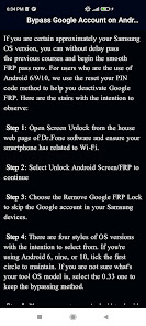 Screenshot 3 Guide For FRP Bypass And Sim android