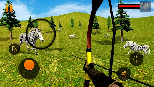 野生叢林動物獵人：野生動物園狩獵遊戲
