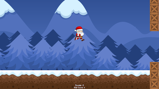 Yet Another Flappy Santa Screen 3