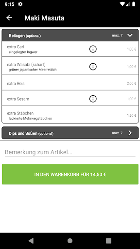 Sushi Masuta Itzehoe Screen 3
