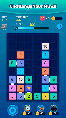 Merge Block: Number Merge Gameのおすすめ画像5