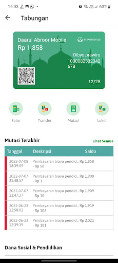 Daarul Abroor Mobile Screen 2