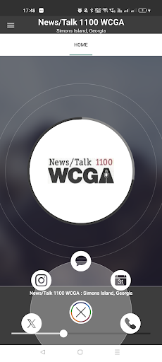 WCGA Radio Screen 2