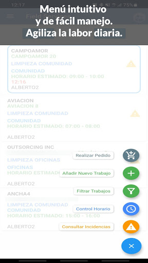 dkFieldServices Screen 2