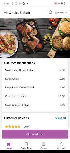 Mr Uncles Kebab Screen 2