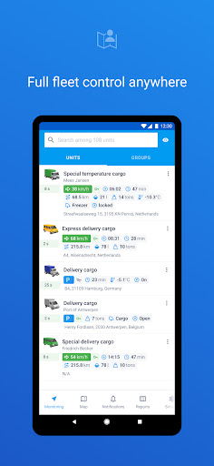 Screenshot of Wialon Local