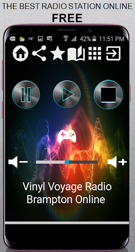 Android application Vinyl Voyage Radio Brampton On screenshort